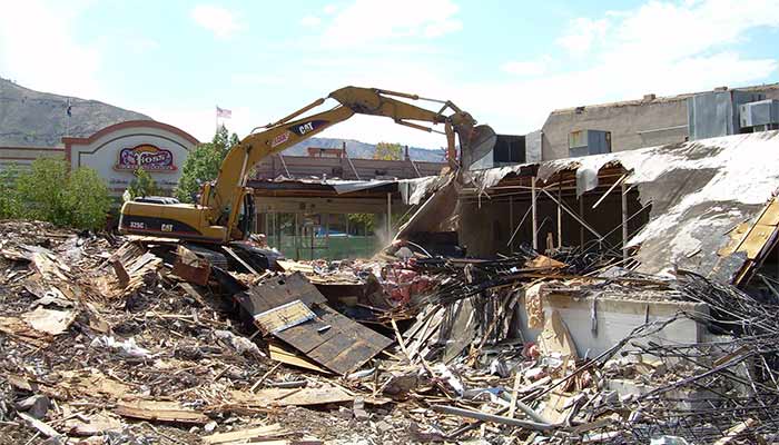 Commercial demolition
